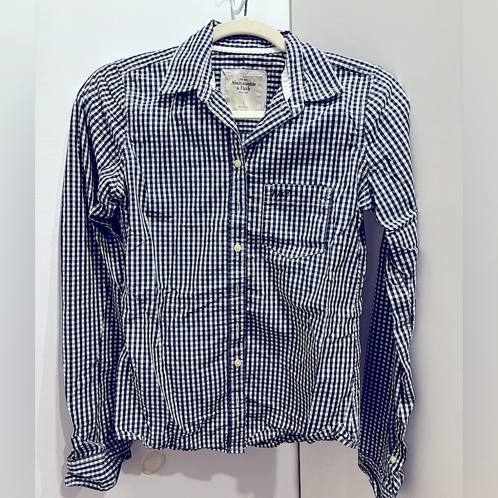 Gingham shirt by Abercrombie & Fitch